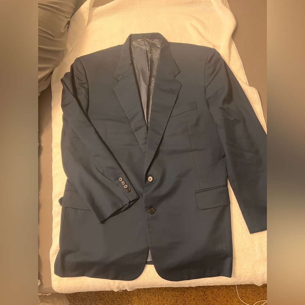 EXECUTIVE COLLECTION CUSTOM BLUE BLAZER- MENS- VINTAGE